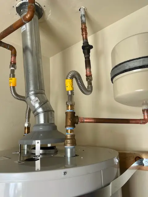Water heater installation and plumbing repair in Fremont Station